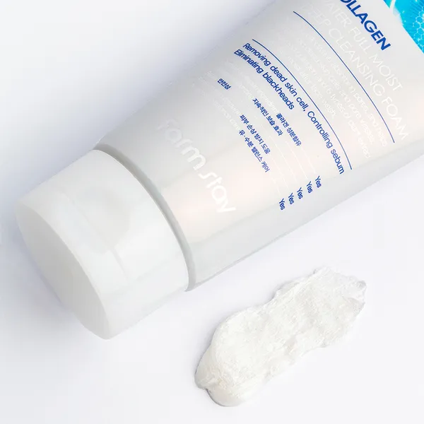 Увлажняющая очищающая пенка с коллагеном