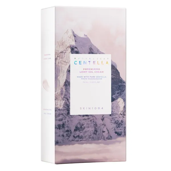 Madagascar Centella Poremizing Крем-гель для лица для проблемной кожи с розовой солью, экстрактом центеллы и комплекс пептидов-9