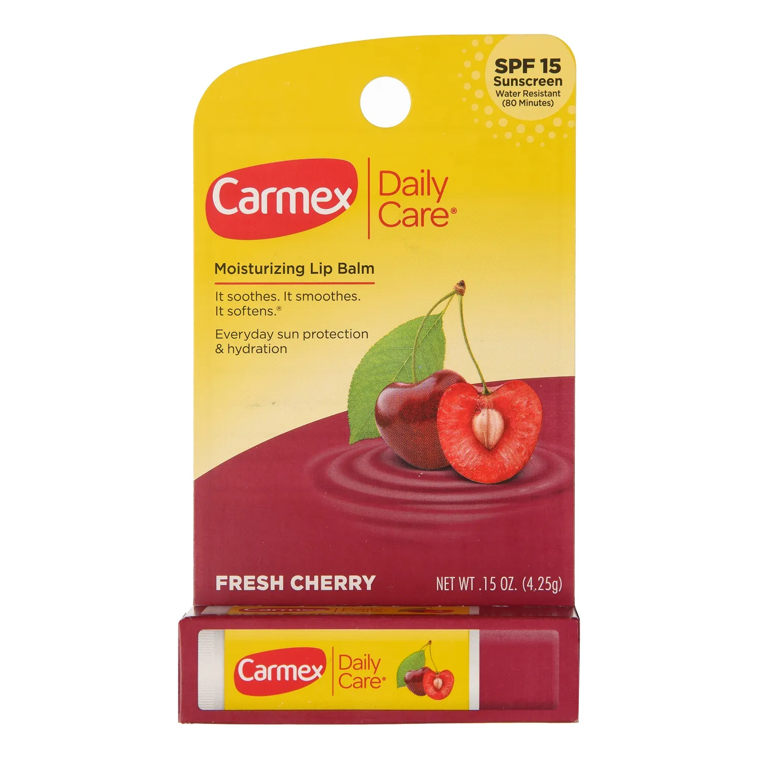 Daily Care Бальзам для губ вишня SPF 15 в стике