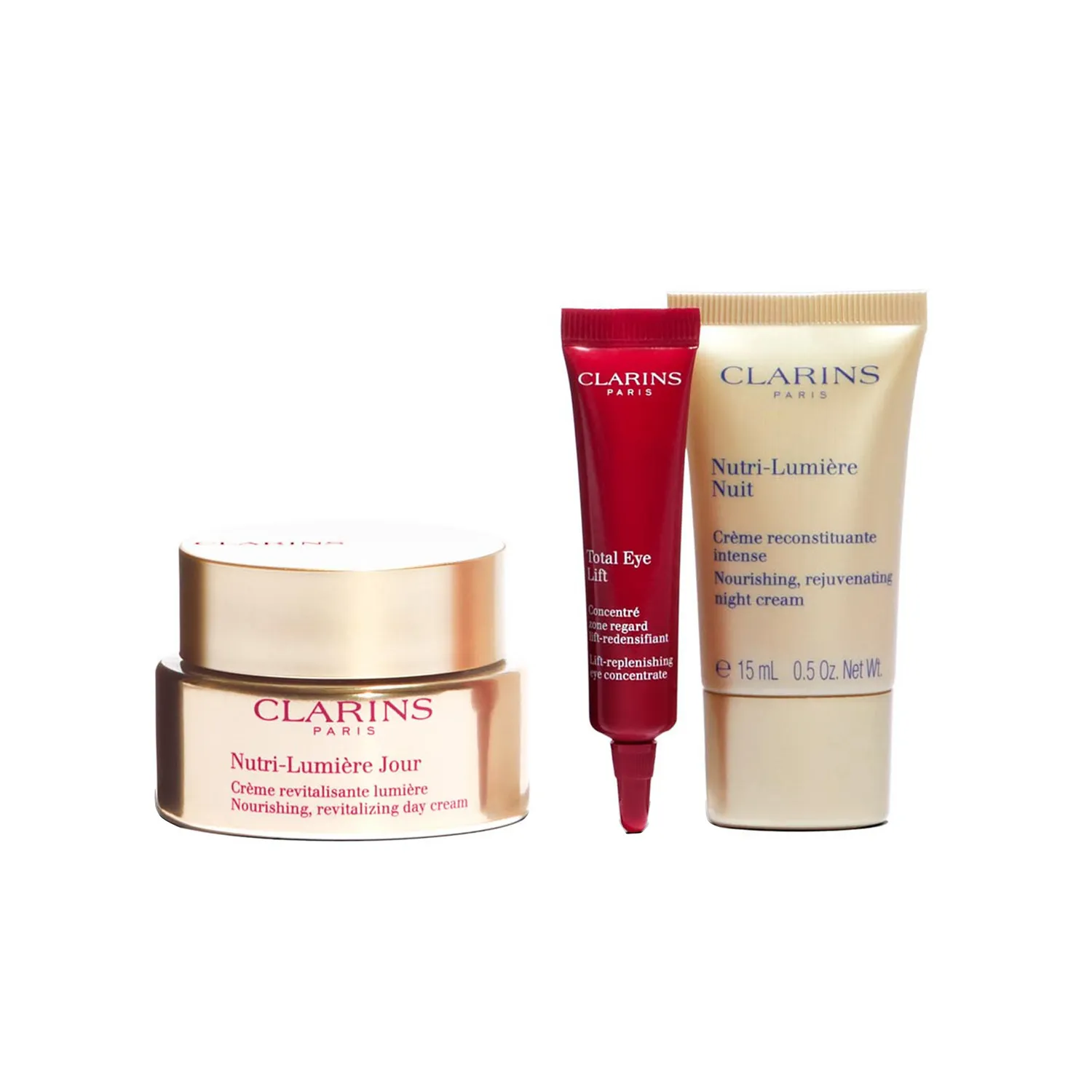 Набор средств для лица Nutri-Lumière и концентрат для кожи вокруг глаз