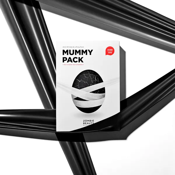 Zombie Beauty Маски-мумии для лица на основе центеллы и экстрат трюфеля