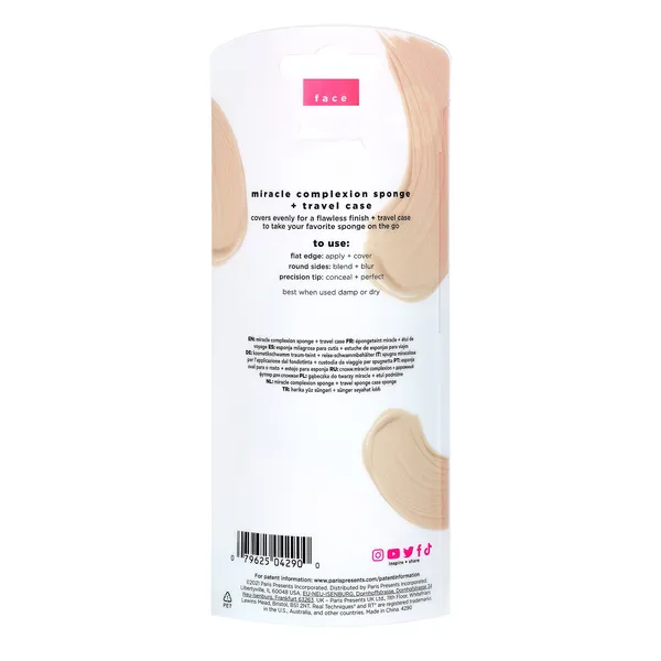 Chroma Miracle Complexion Sponge + Case Спонж для макияжа с футляром для хранения