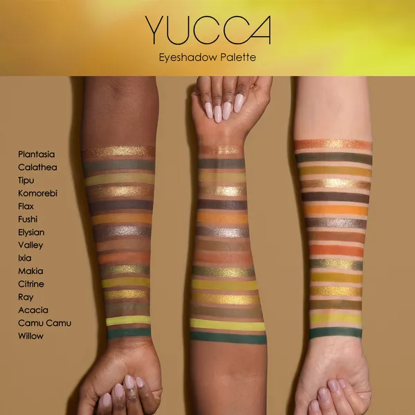 YUCCA PALETTE Палетка теней