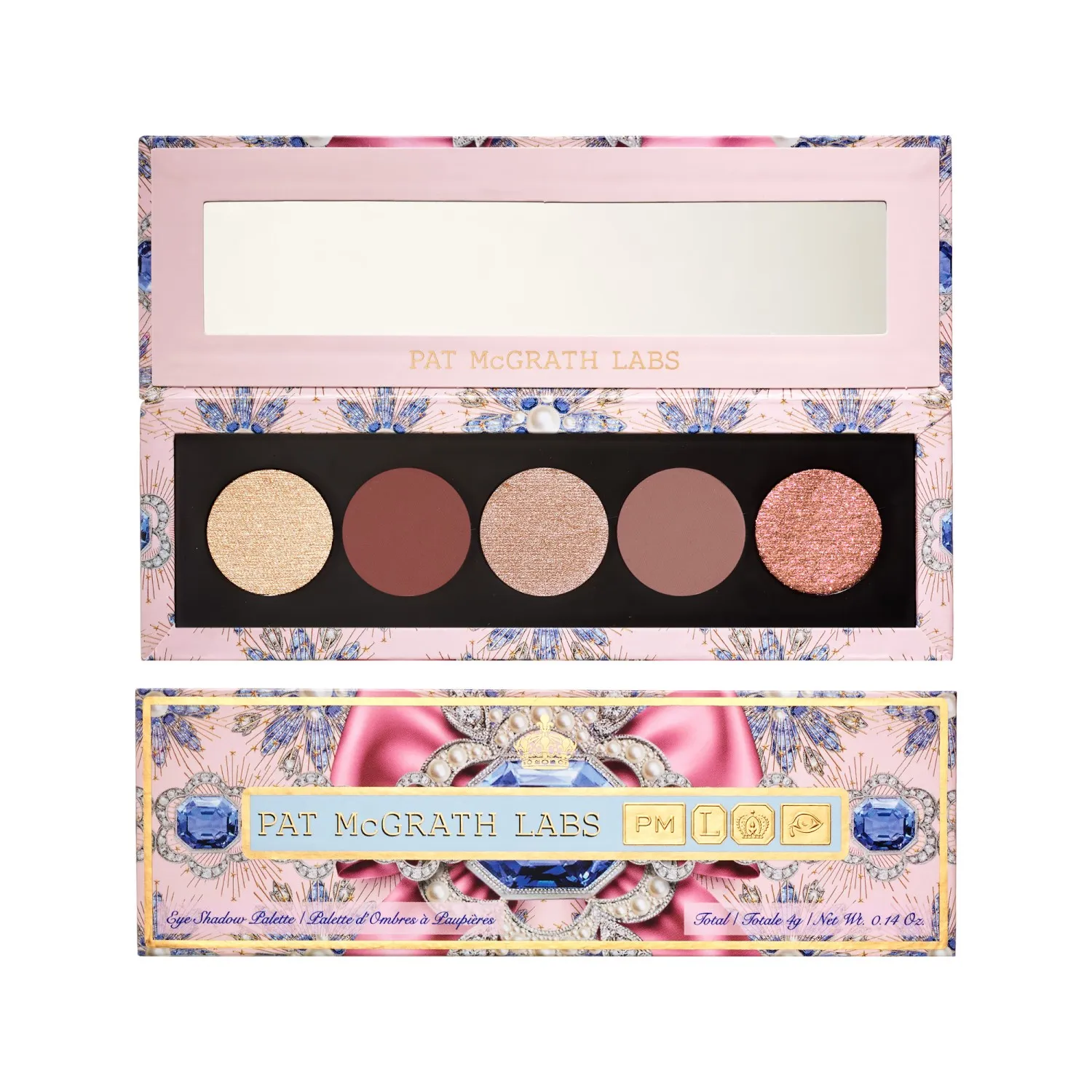 BIJOUX BRILLIANCE: SUNSET ROMANCE Палетка теней