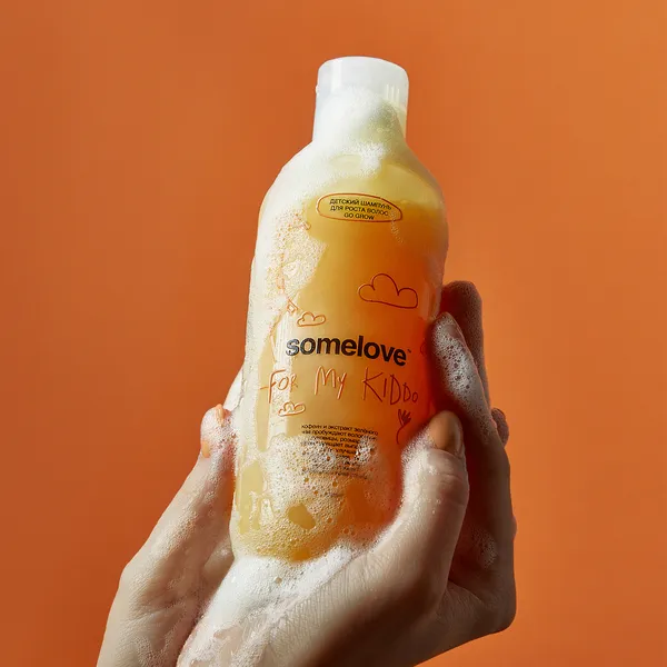 Детский шампунь для роста волос с ароматом цитрусовых