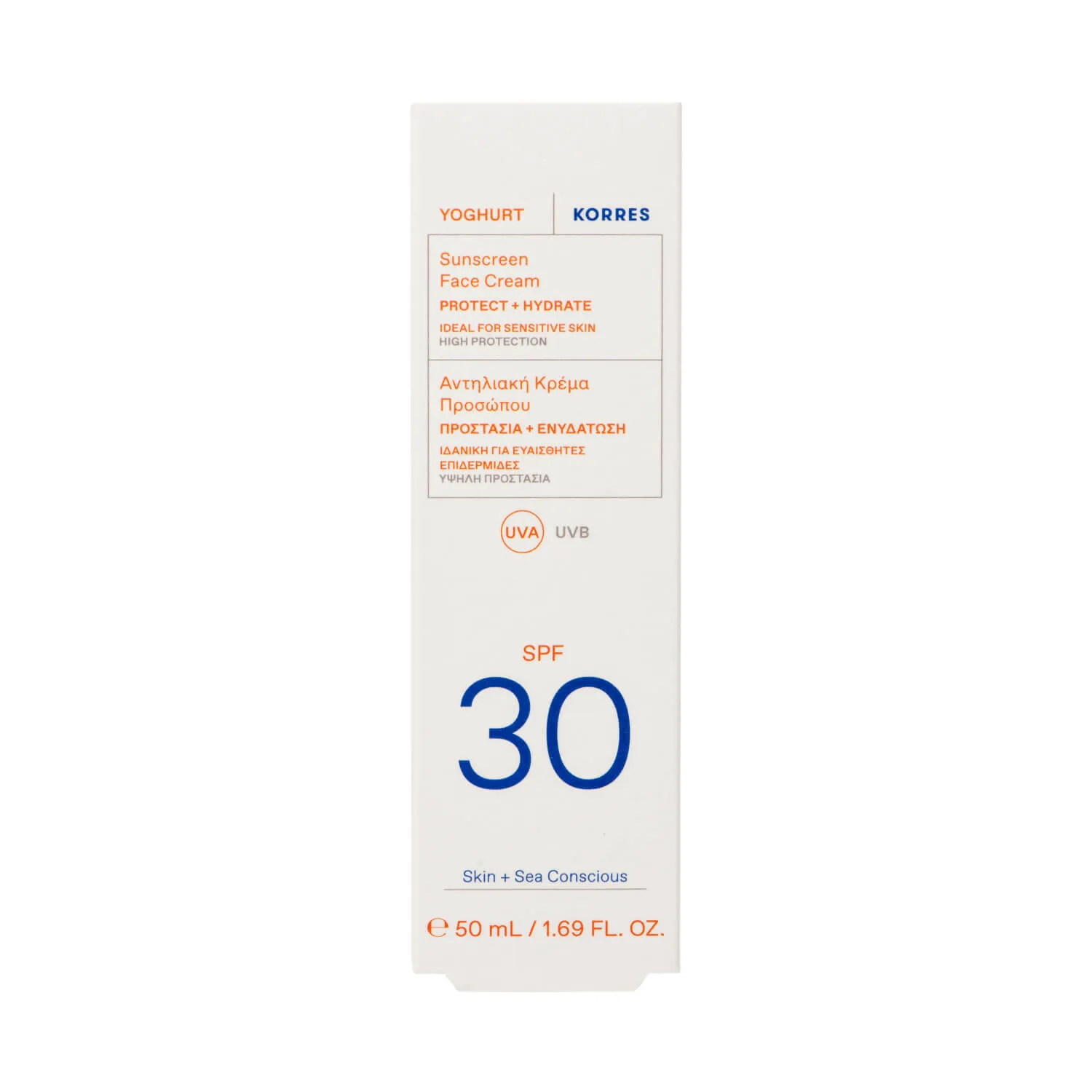 Солнцезащитный крем для лица SPF30