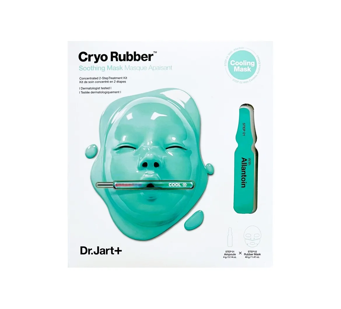 DR JART CRYO RUBBER Успокаивающая альгинатная криомаска с аллантоином