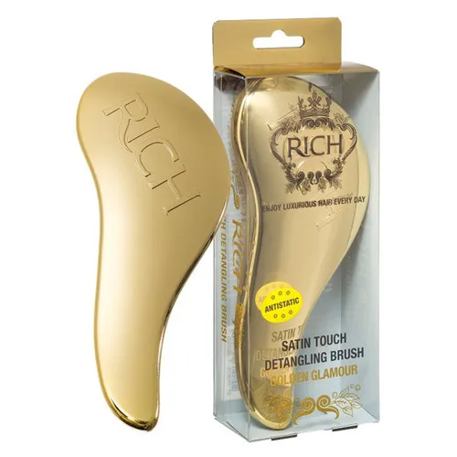 Satin Touch Detangling Brush Golden Glamour Щетка для волос золотая