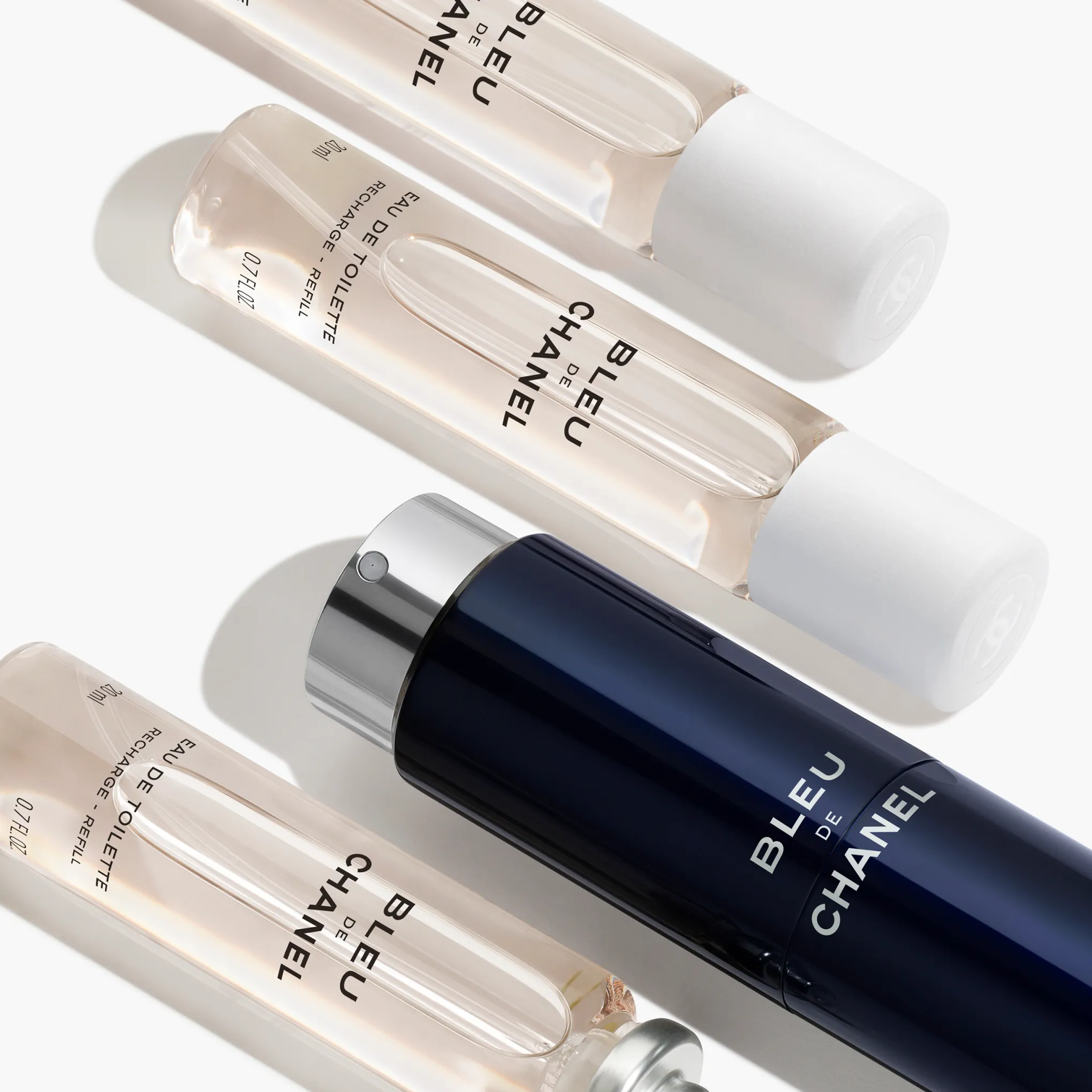 BLEU DE CHANEL Туалетная вода с двумя сменными блоками