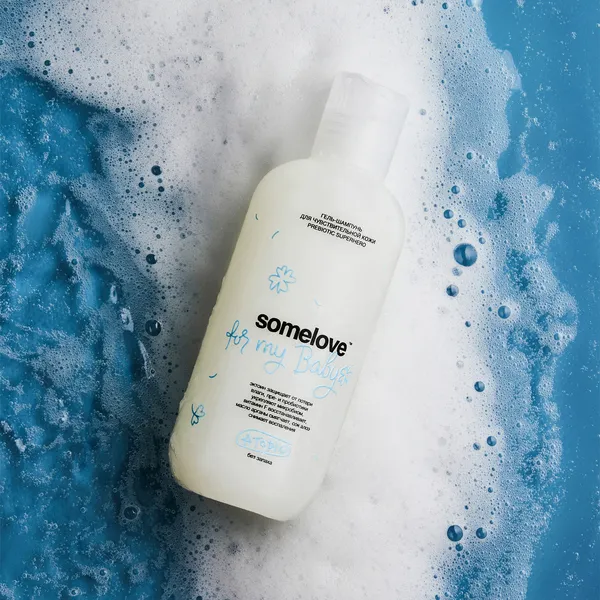 Гель-шампунь для чувствительной кожи новорожденного