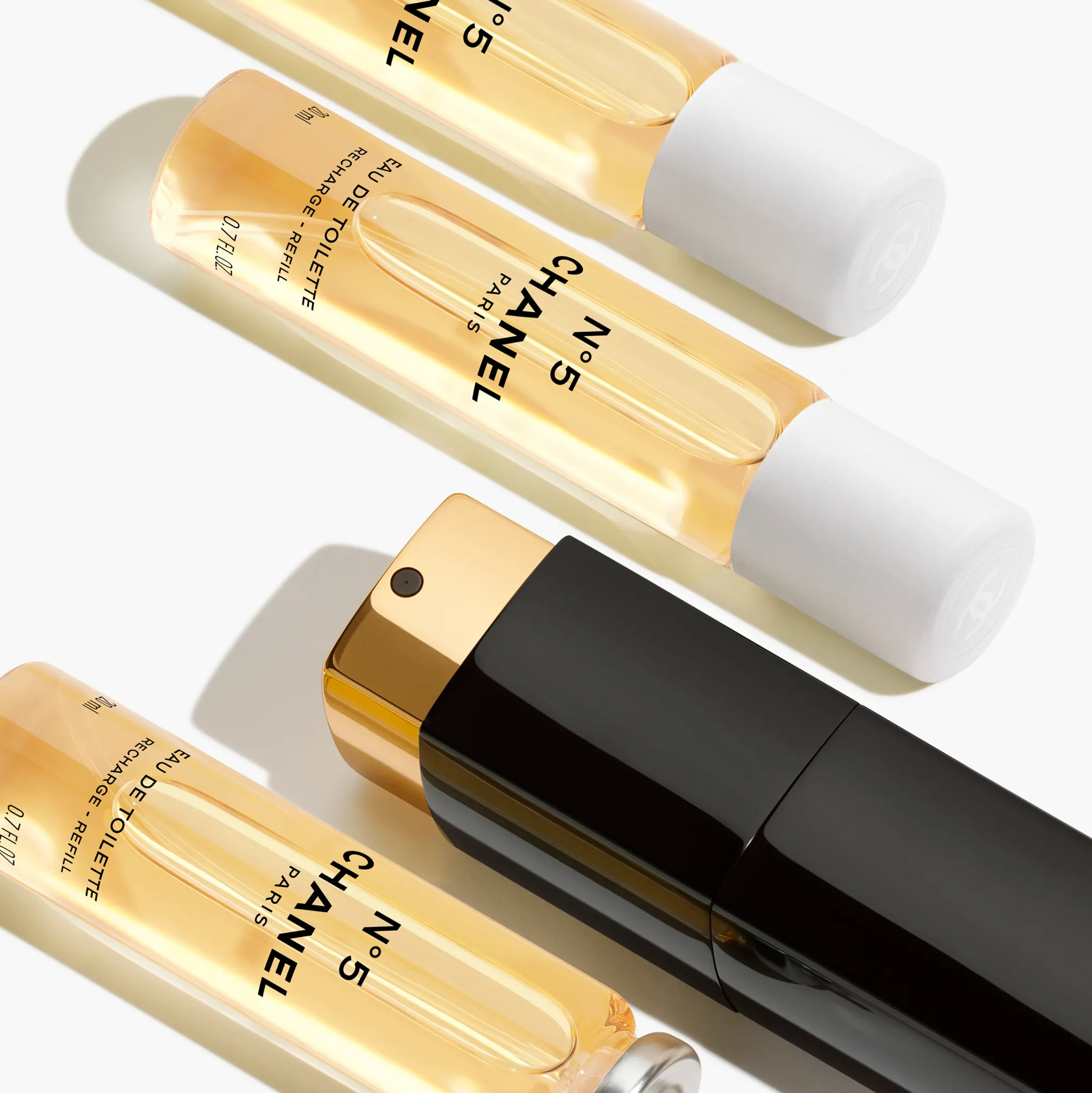 N°5 Туалетная вода с двумя сменными блоками