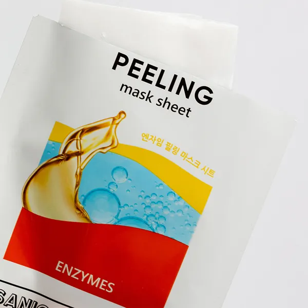 Enzymes peeling mask sheet Обновляющая тканевая маска с энзимами