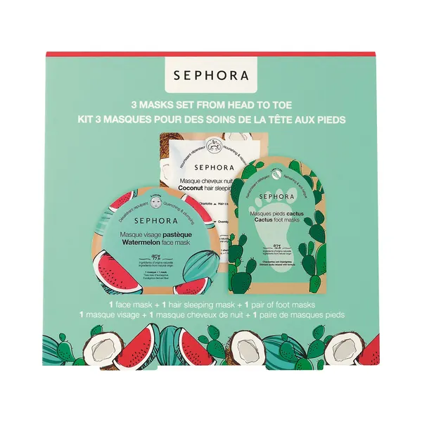 Colorful Набор масок C головы до ног