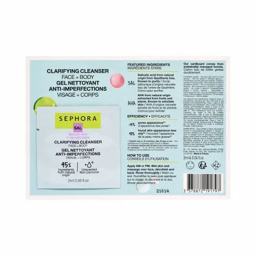 Очищающий гель для лица