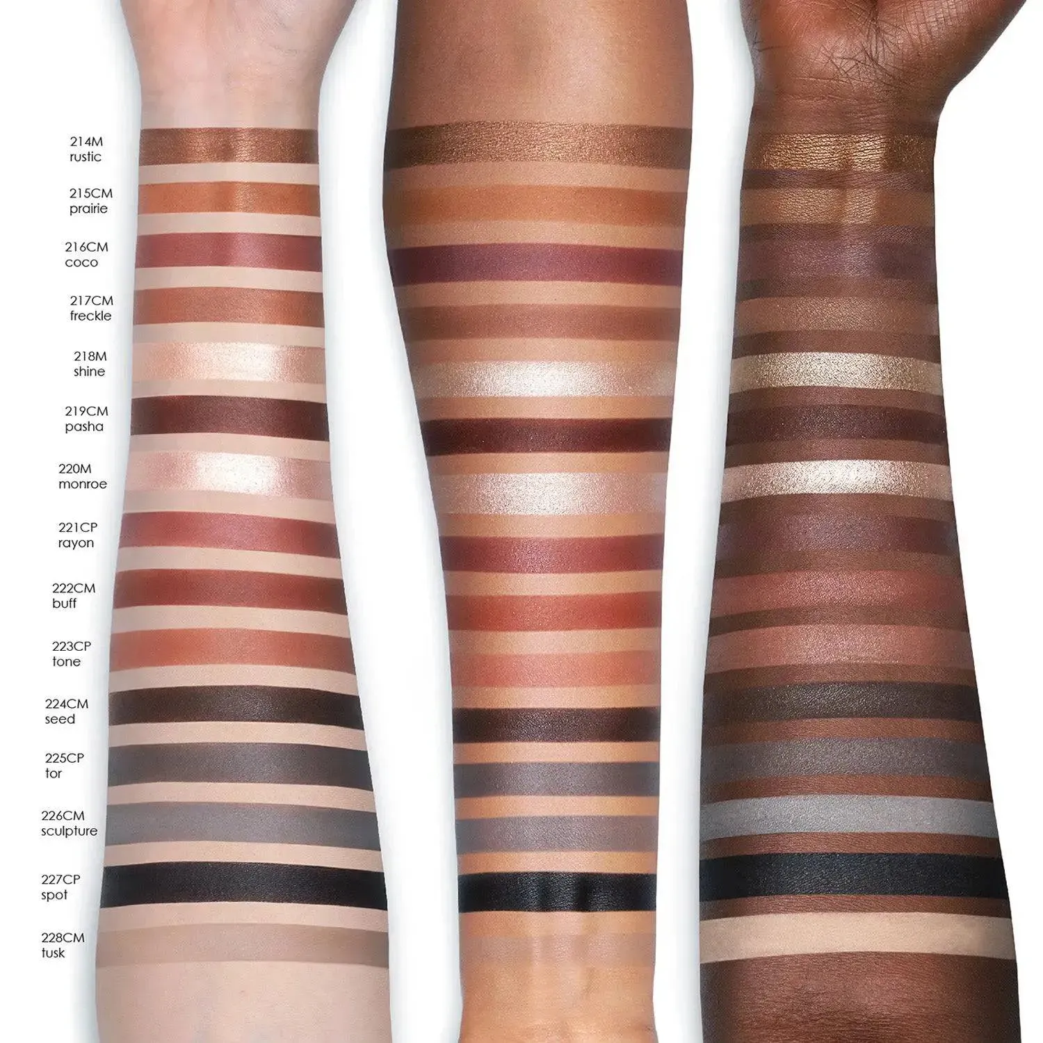 ALL NATURAL BIBA Палетка теней