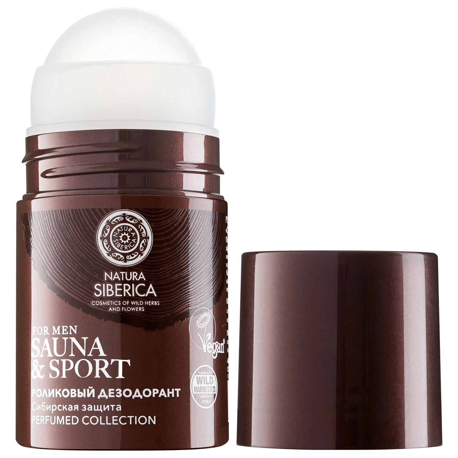 SAUNA & SPORT FOR MEN Роликовый дезодорант Сибирская защита