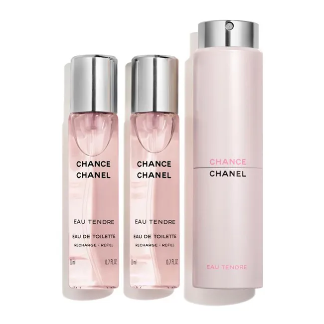 CHANCE EAU TENDRE Туалетная вода Twist and Spray с двумя сменными блоками