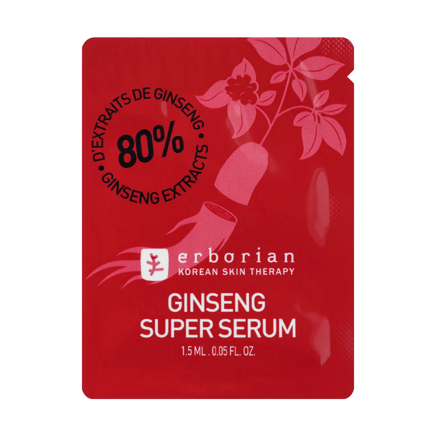 ERBORIAN Суперсыворотка для лица женьшень (1,5 мл)