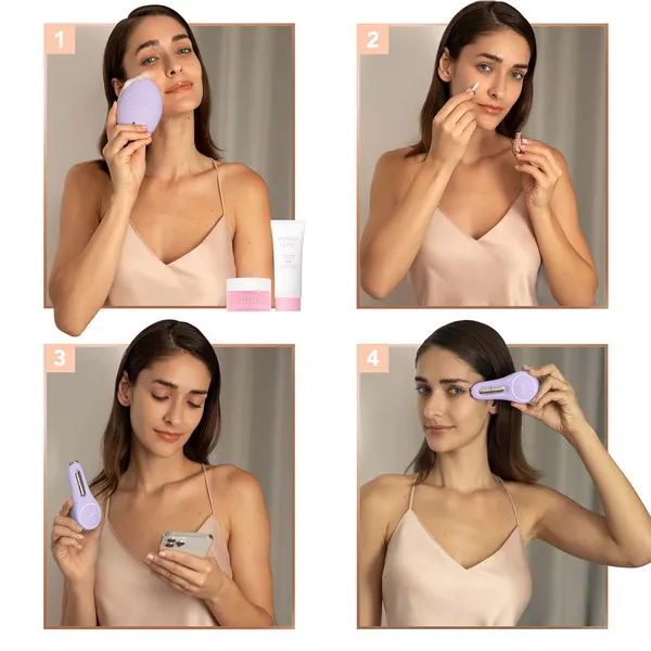 BEAR 2 EYES & LIPS Умные тонизирующие микротоки для глаз и губ