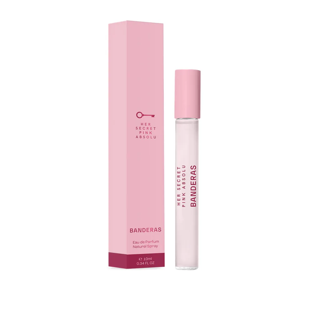 Парфюмерная вода Banderas Her Secret Pink Absolu, 10 мл. Парфюмерная вода Banderas Her Secret Pink Absolu, 10 мл.