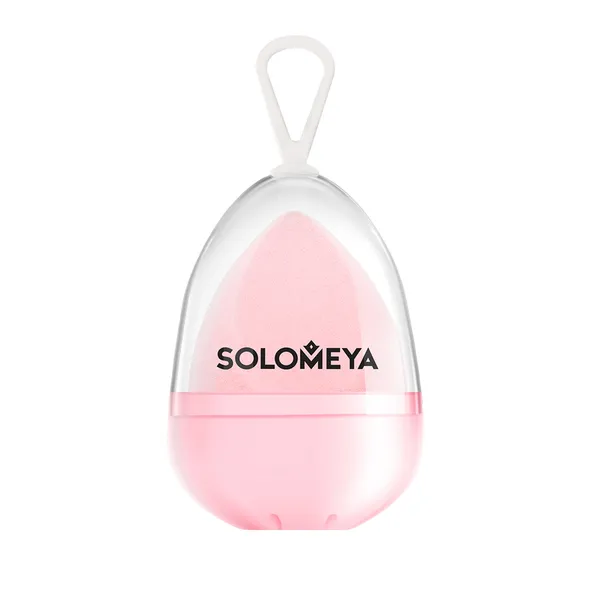 Microfiber Velvet Sponge Peach Вельветовый косметический спонж для макияжа персик