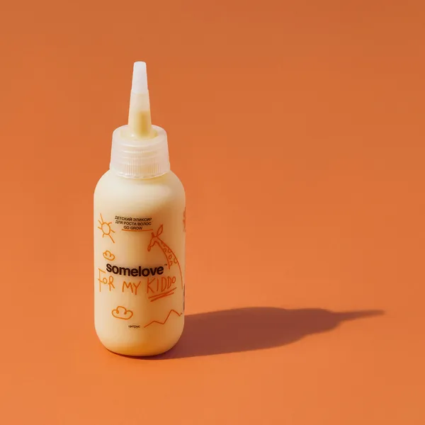 Стимулирующий эликсир для роста детских волос с ароматом цитрусовых