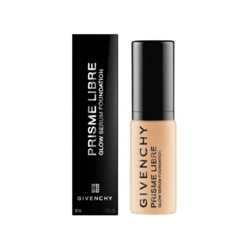 GIVENCHY PRISME LIBRE GLOW SERUM FOUNDATION Тональный крем-сыворотка для сияния и совершенства кожи лица, 5мл.