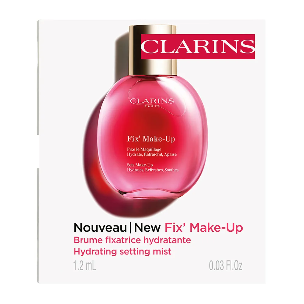CLARINS Карта с сэмплом: Фиксатор для макияжа Fix Make-Up 1,2мл
