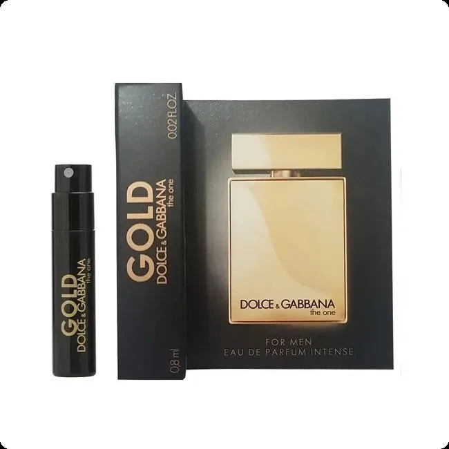 Парфюмерная вода THE ONE GOLD INTENSE DOLCE&GABBANA (0.8 мл)