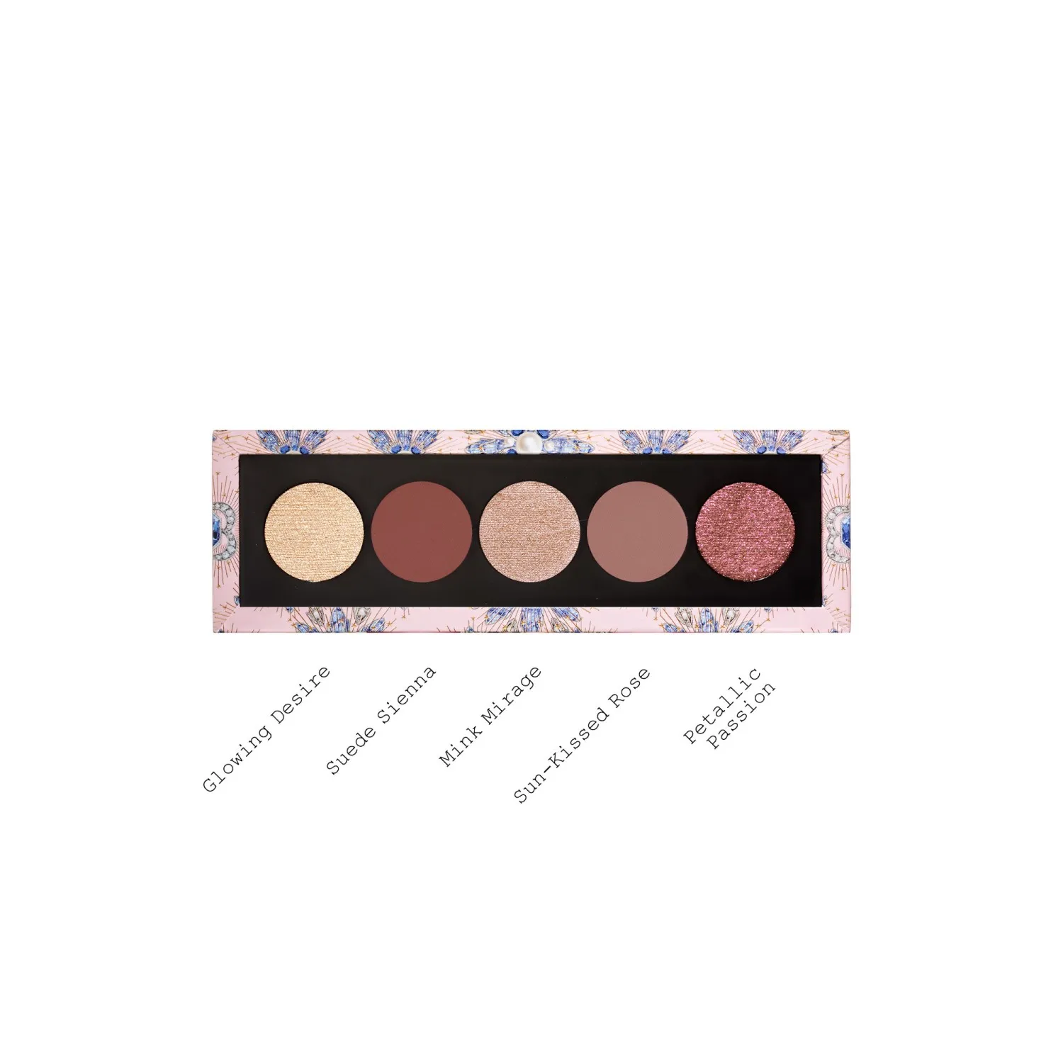 BIJOUX BRILLIANCE: SUNSET ROMANCE Палетка теней