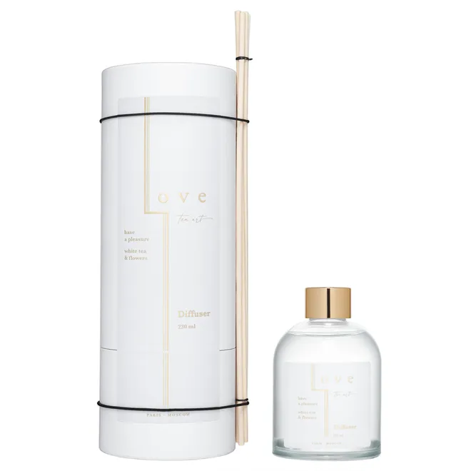 Диффузор для дома Белый чай и цветы
