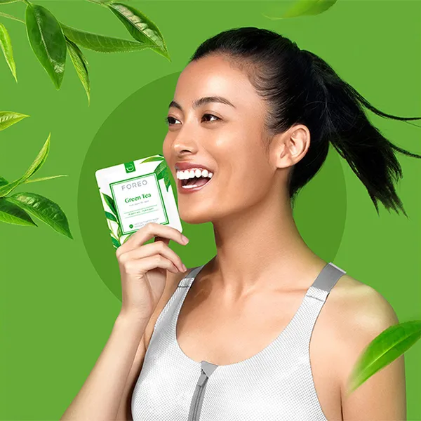 GREEN TEA Очищающая маска для лица для UFO