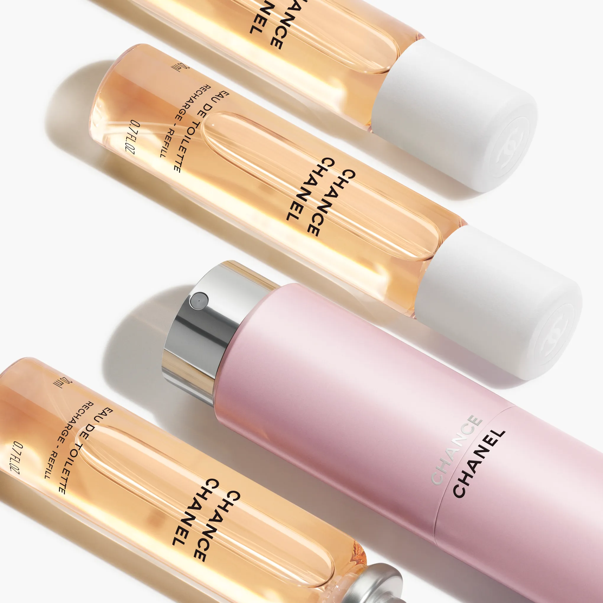 CHANCE Туалетная вода Twist and Spray с двумя сменными блоками