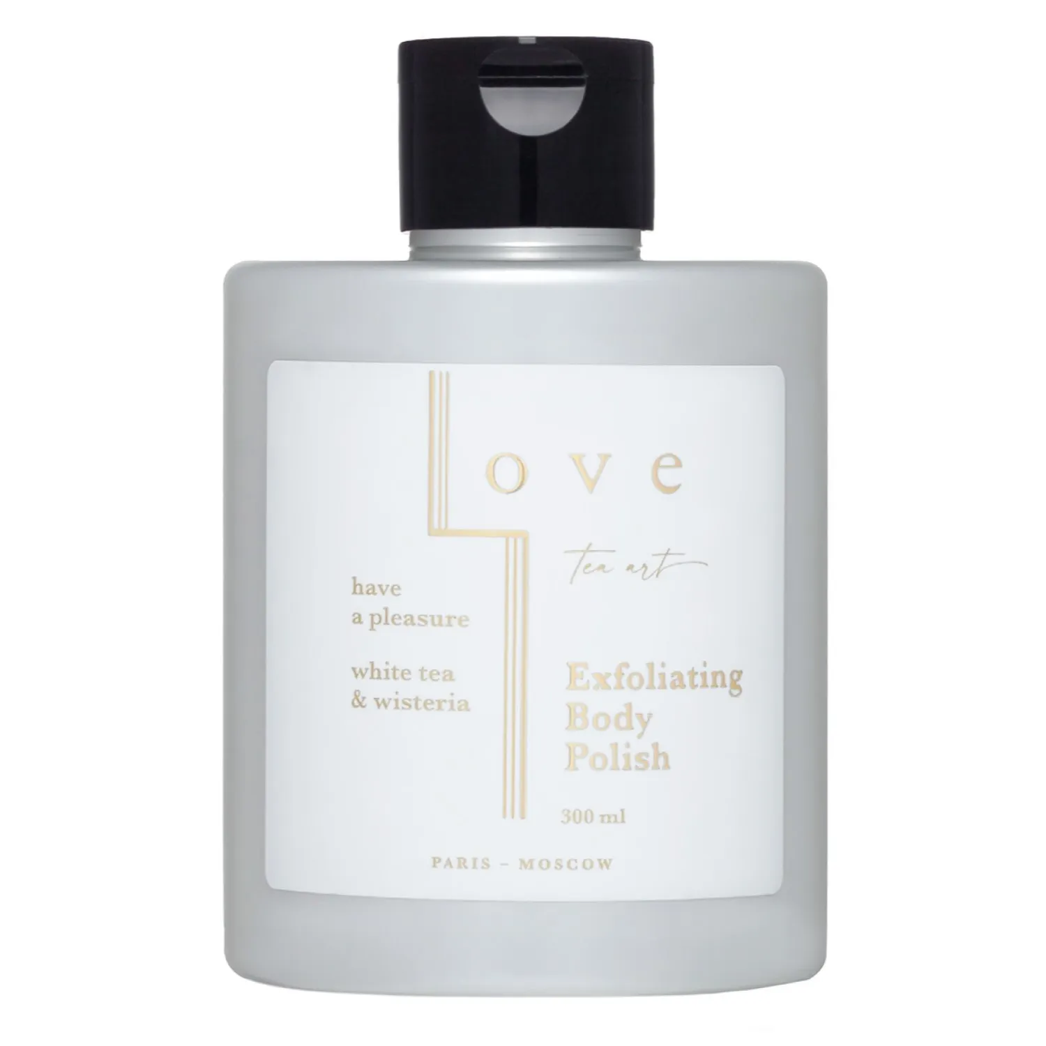 Гель-скраб для тела и рук Белый чай и вистерия