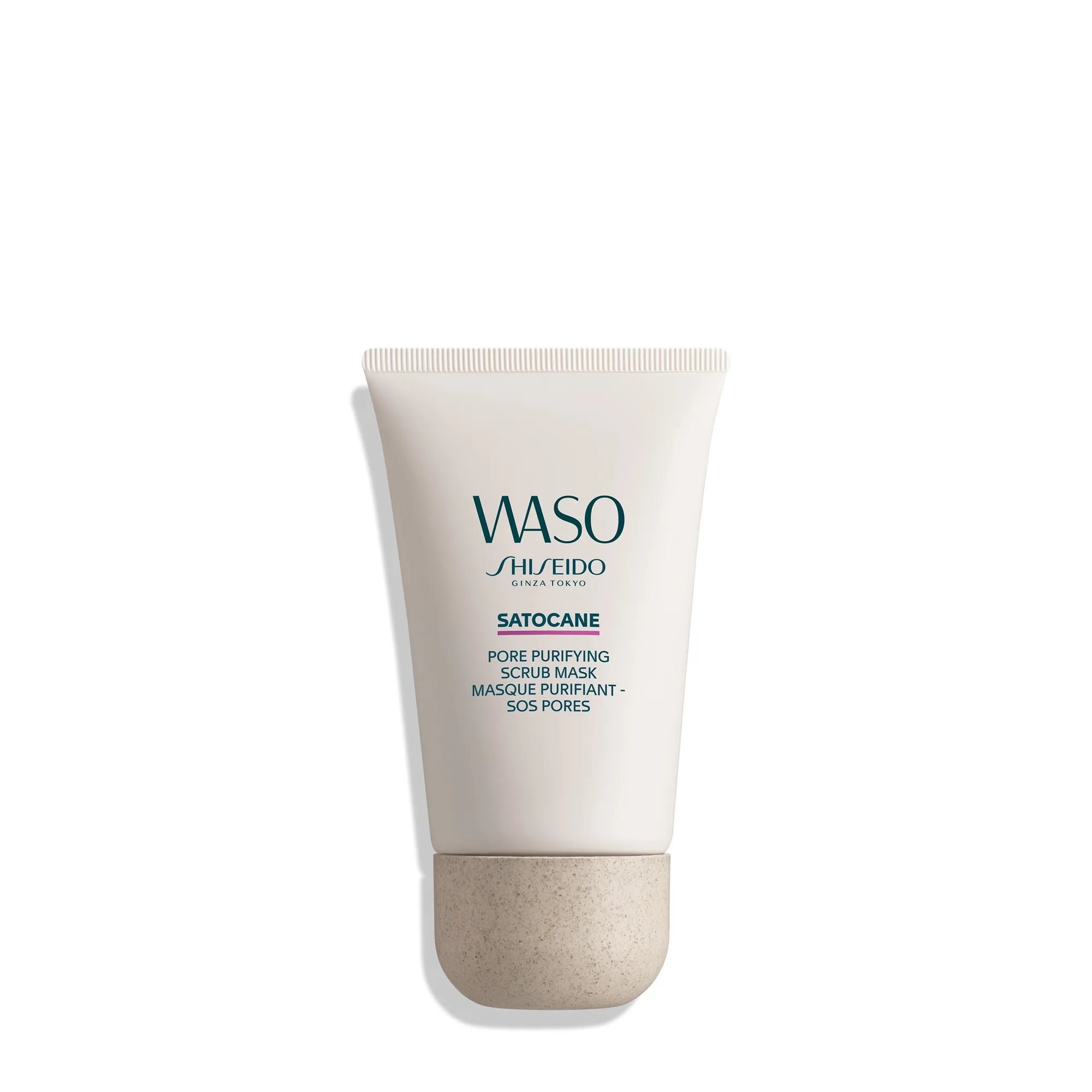 SHISEIDO WASO SATOCANE Маска-скраб для глубокого очищения пор, 80 мл