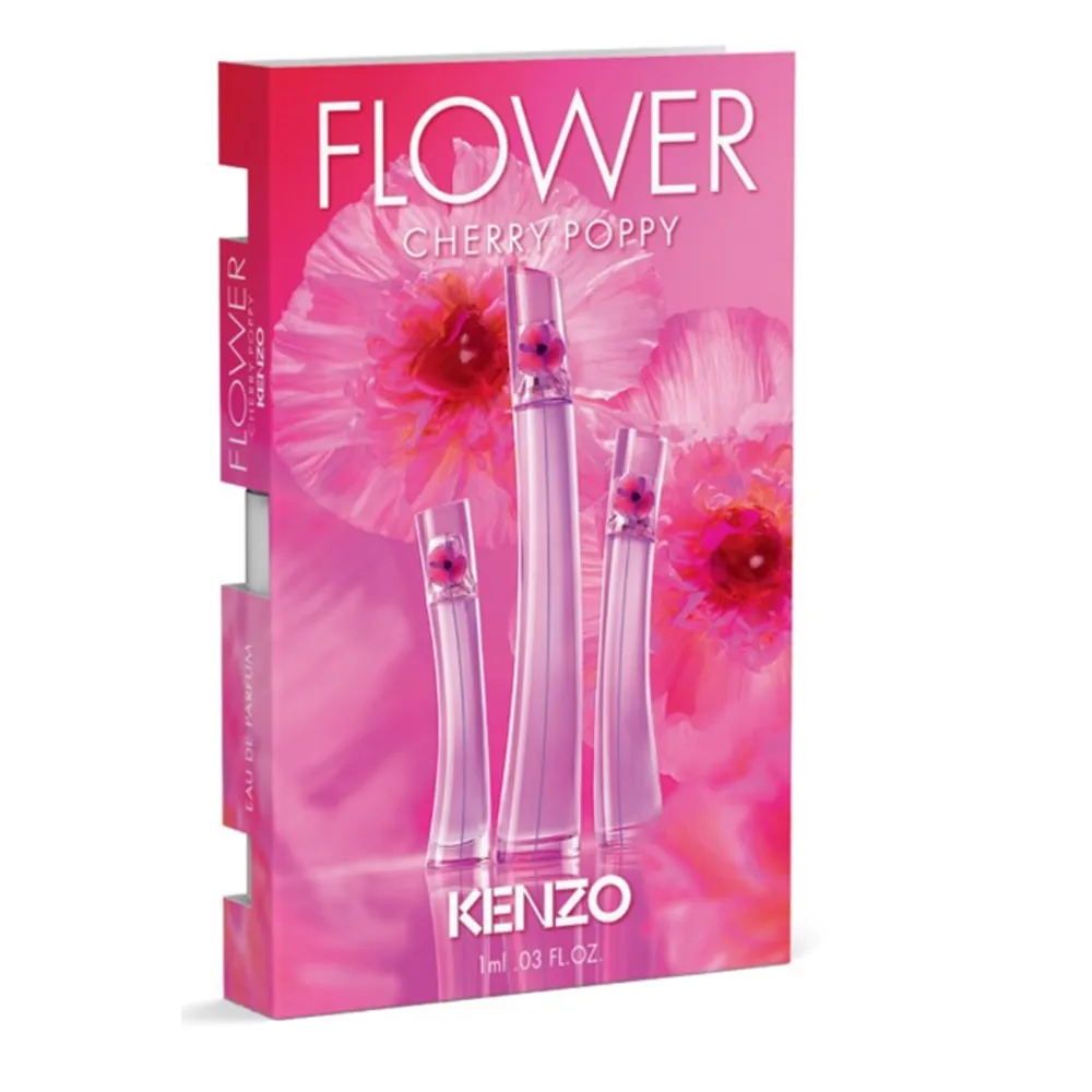 Парфюмерная вода FLOWER BY KENZO CHERRY POPPY, 1 мл.