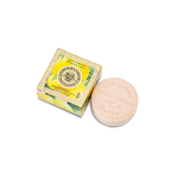 Мыло натуральное парфюмированное ревень лимон