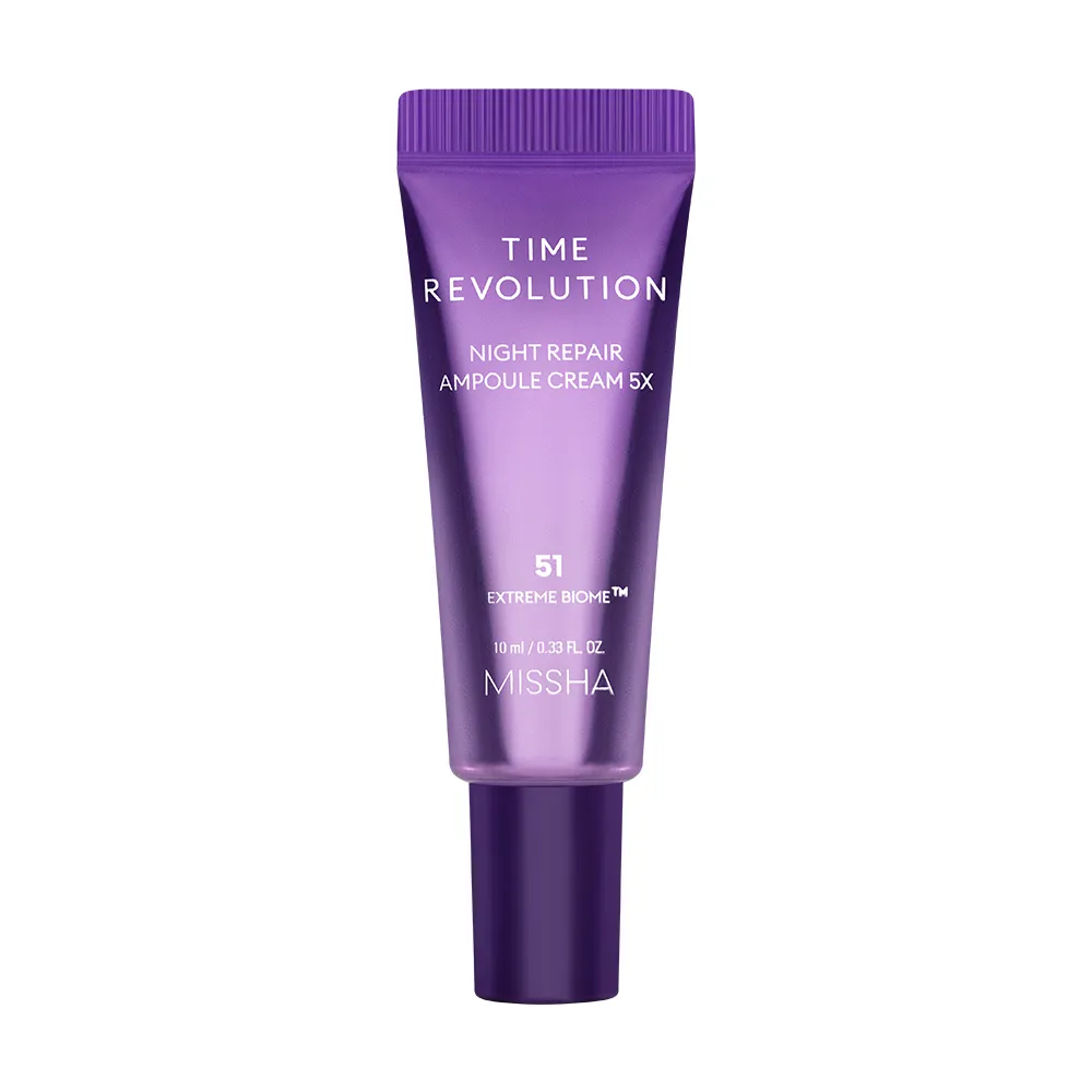 MISSHA Time Revolution Night Repair Антивозрастной крем для лифтинга и сияния лица мини-сайз, 10 мл