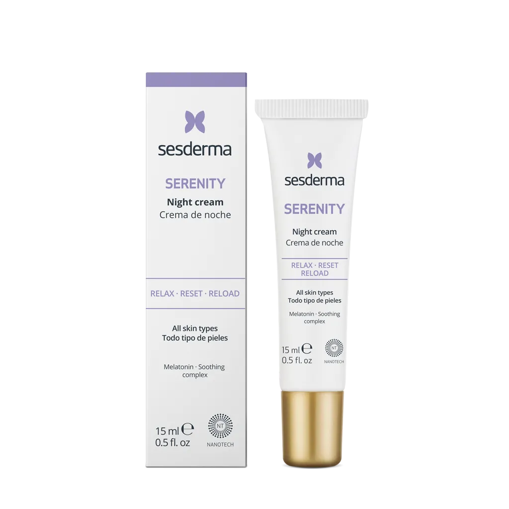 Миниатюра SESDERMA SERENITY Night cream - Крем ночной для лица, 15 мл Миниатюра SESDERMA SERENITY Night cream - Крем ночной для лица, 15 мл