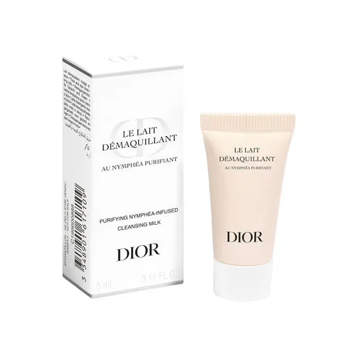 Миниатюра Очищающее молочко для лица и глаз с экстрактом нимфеи LE LAIT DEMAQUILLANT, 5 мл