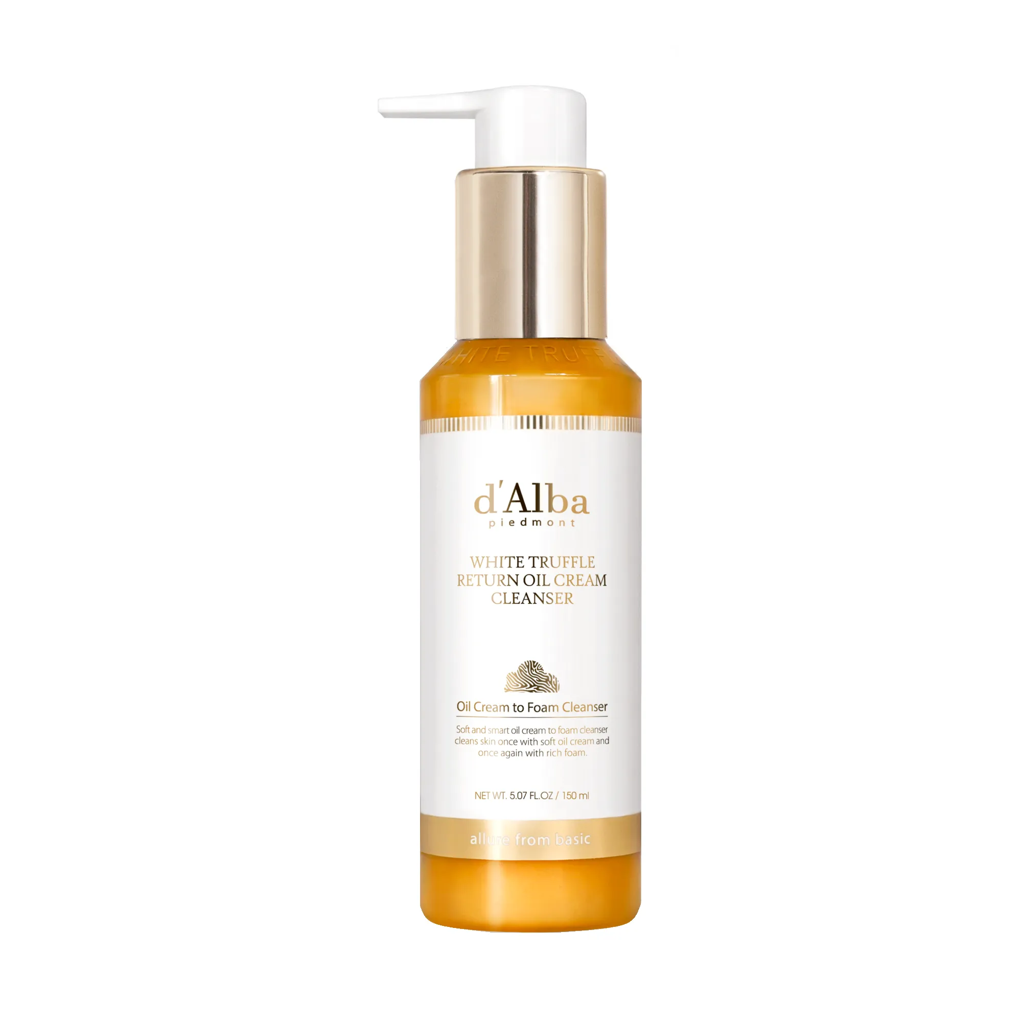 White Truffle Return Oil Cream Cleanser Масло+пенка два в одном White Truffle Return Oil Cream Cleanser Масло+пенка два в одном
