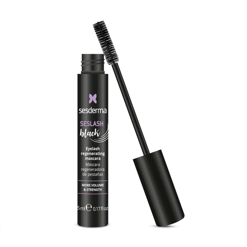 SESLASH BLACK Тушь восстанавливающая для ресниц с эффектом объема и разделения ресниц SESLASH BLACK Тушь восстанавливающая для ресниц с эффектом объема и разделения ресниц