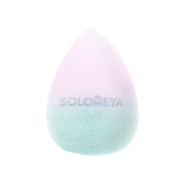 Color Changing Blending Sponge Blue-pink Косметический спонж для макияжа, меняющий цвет