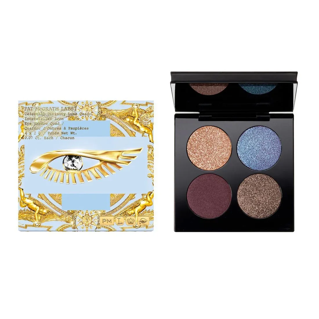 CELESTIAL DIVINITY LUXE QUAD: INTERSTELLAR ICON Палетка теней
