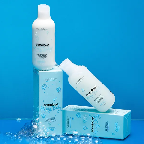 Гель-шампунь для чувствительной кожи новорожденного