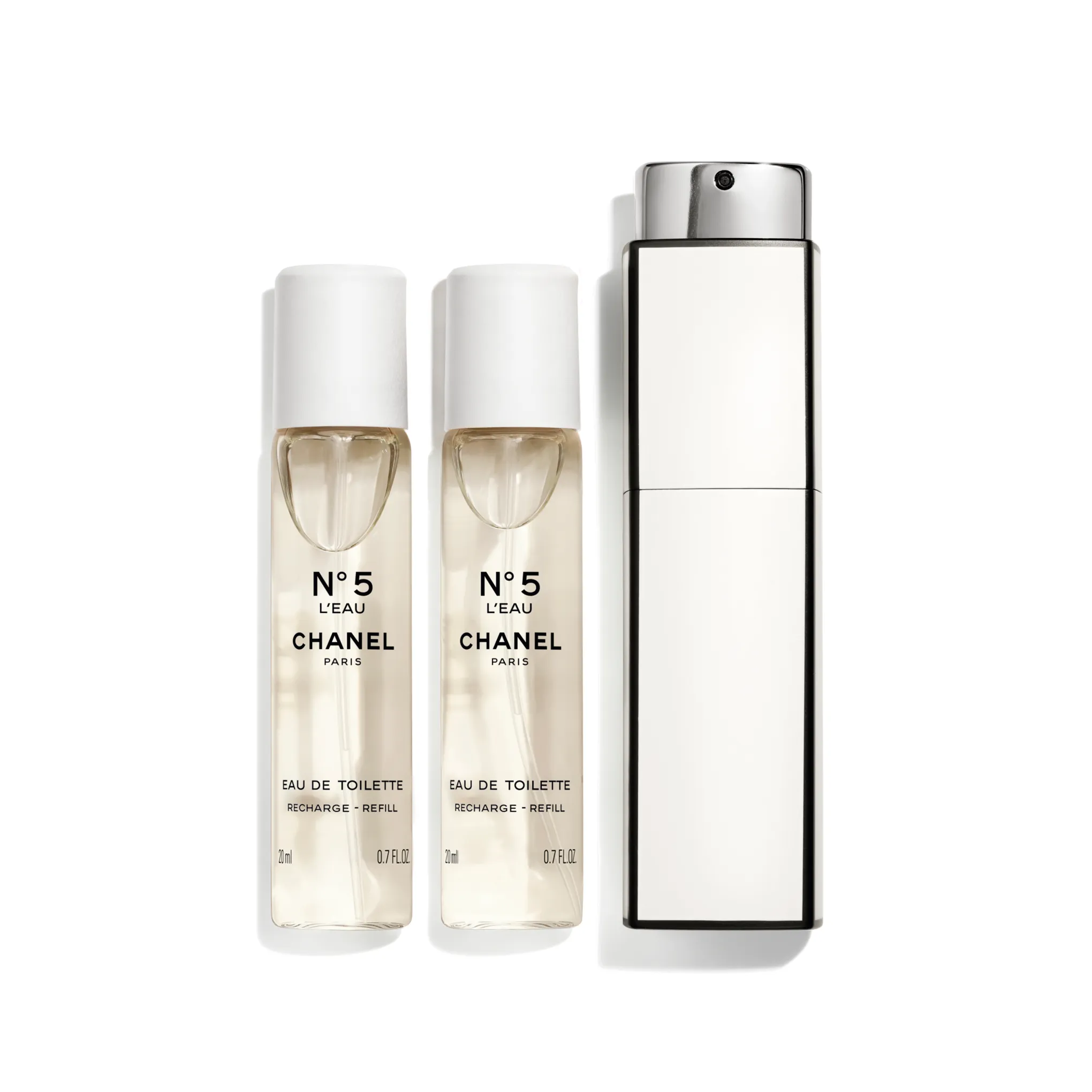 N°5 L'EAU Туалетная вода с двумя сменными блоками