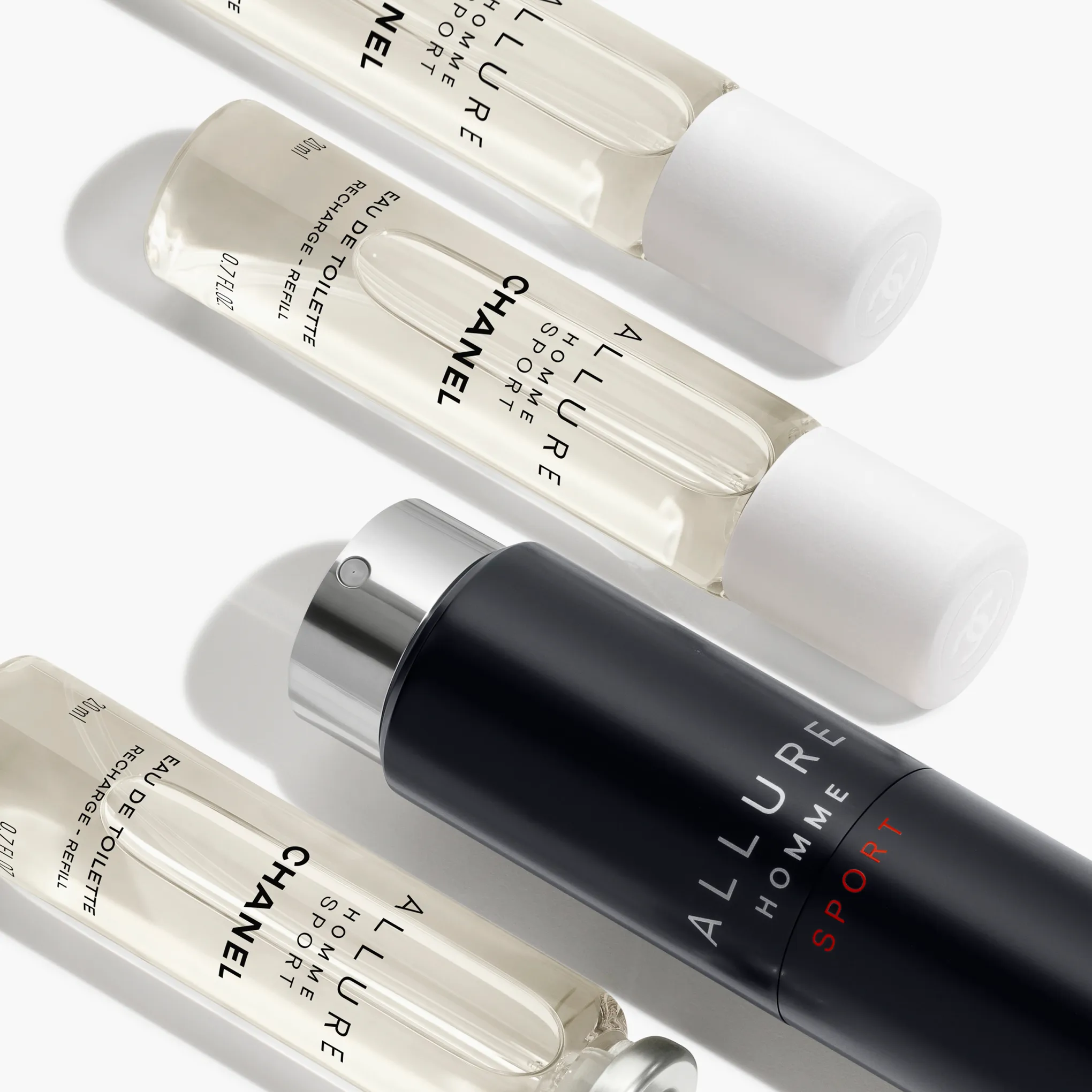 ALLURE HOMME SPORT Туалетная вода с двумя сменными блоками