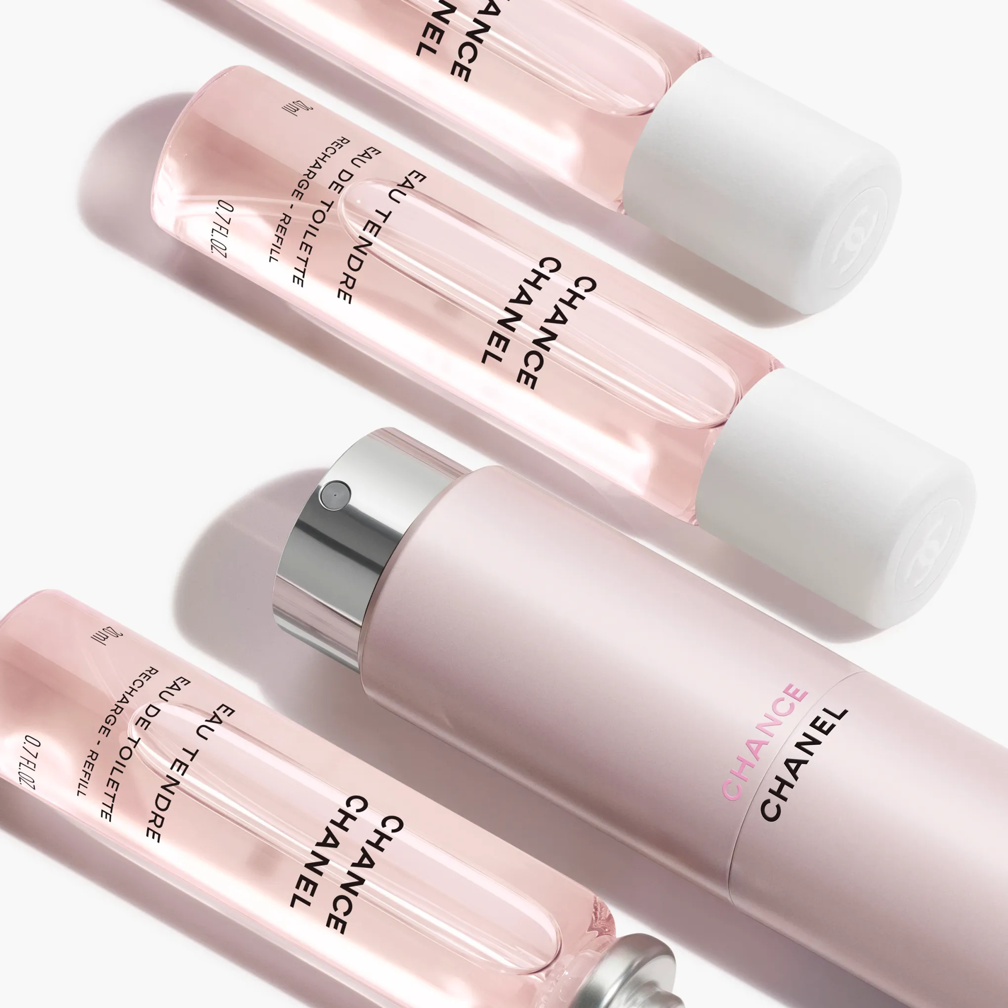 CHANCE EAU TENDRE Туалетная вода Twist and Spray с двумя сменными блоками