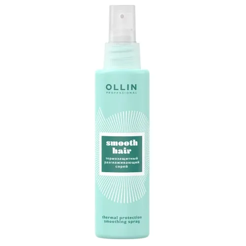 OLLIN PROFESSIONAL SMOOTH HAIR Термозащитный разглаживающий спрей