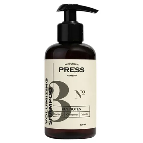 PRESS GURWITZ PERFUMERIE №3 Tobacco, Cinnamon, Vanilla Шампунь для объема волос